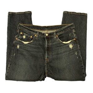 Levi’s 501 jeans size 32/26 slightly distressed